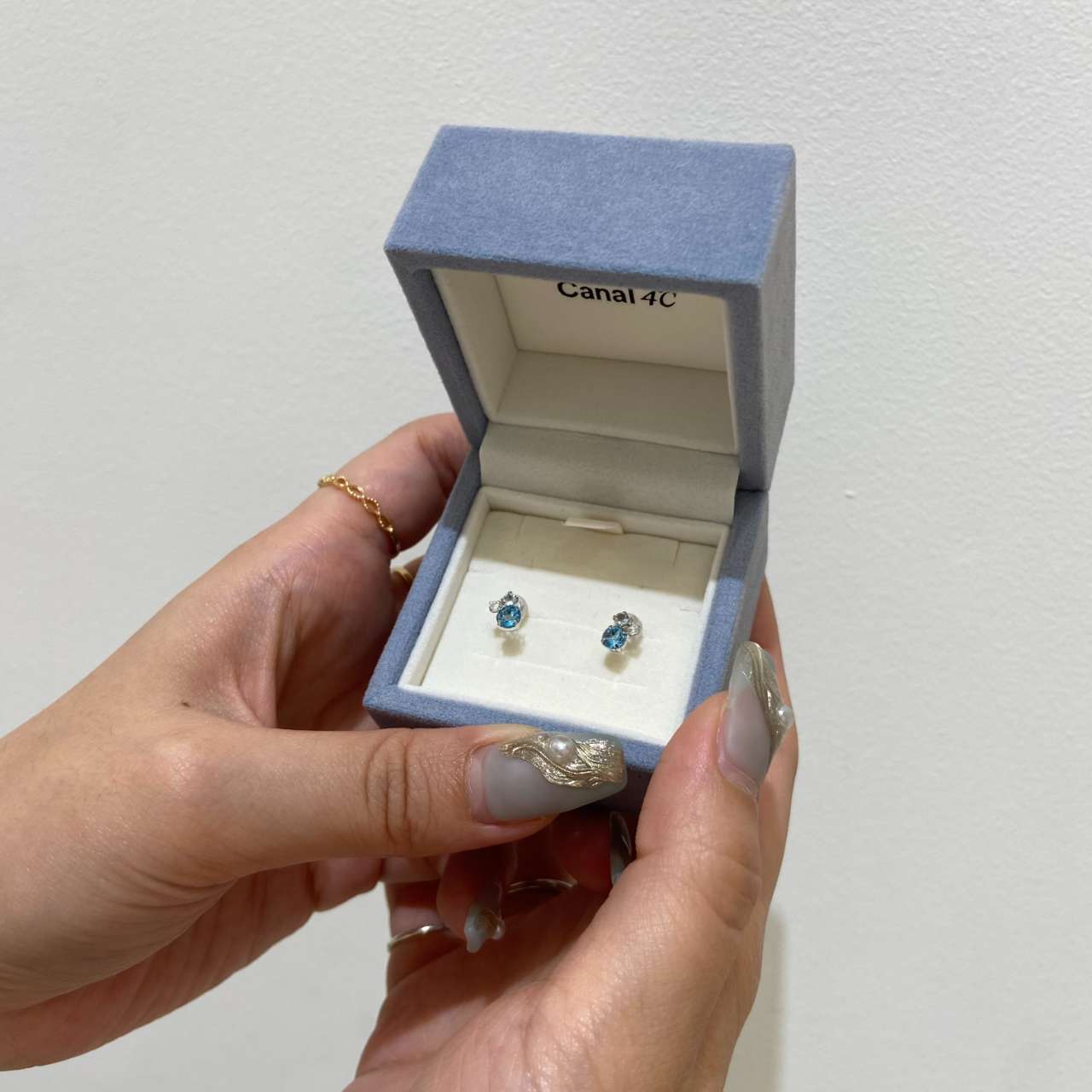 すべてのジュエリー,ピアス,K10,10金,ゴールド,Gold,金,アクアマリン,3