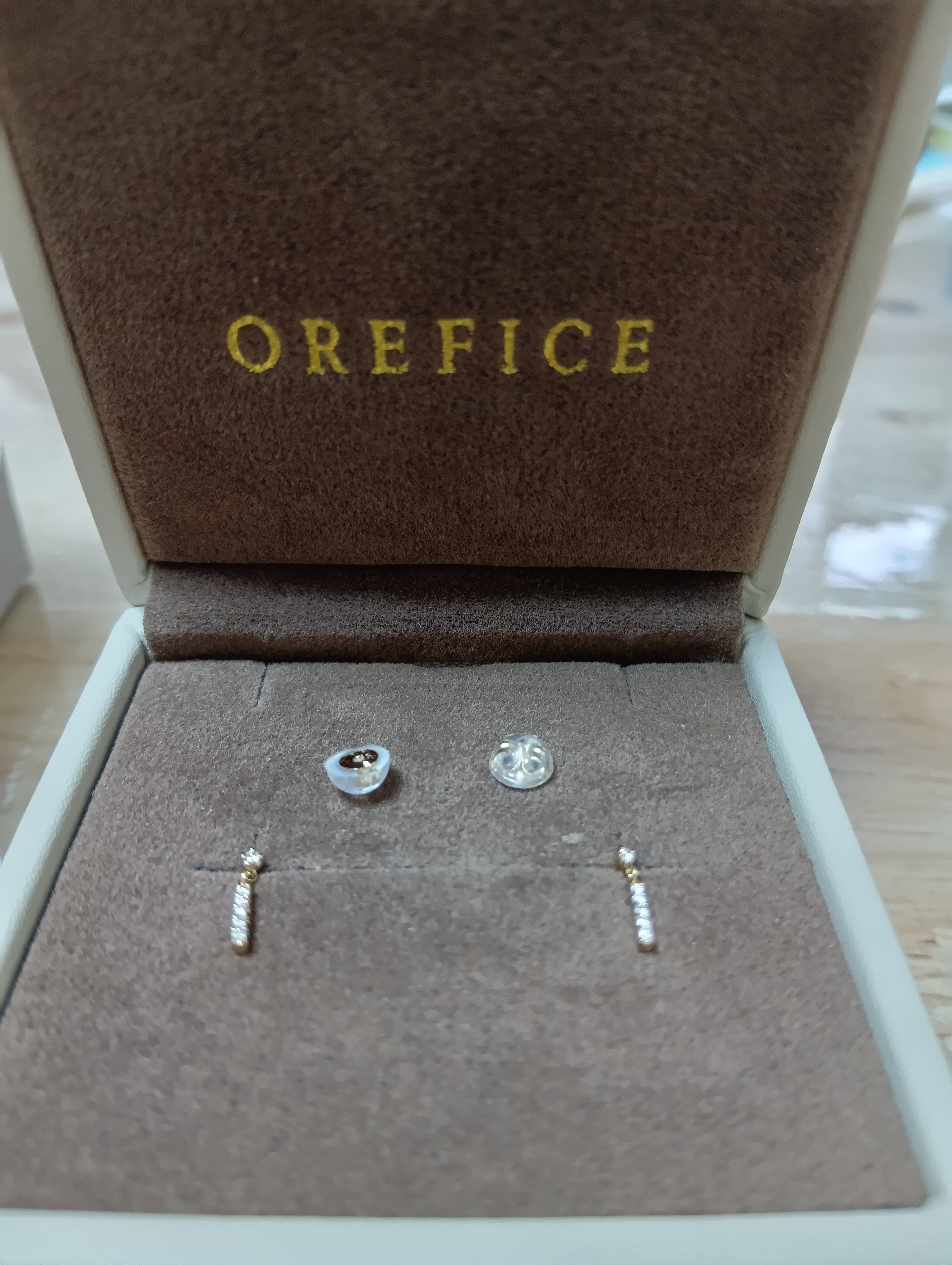K18/Pt「カレン ミニ」 ピアス｜【オレフィーチェ】Orefice