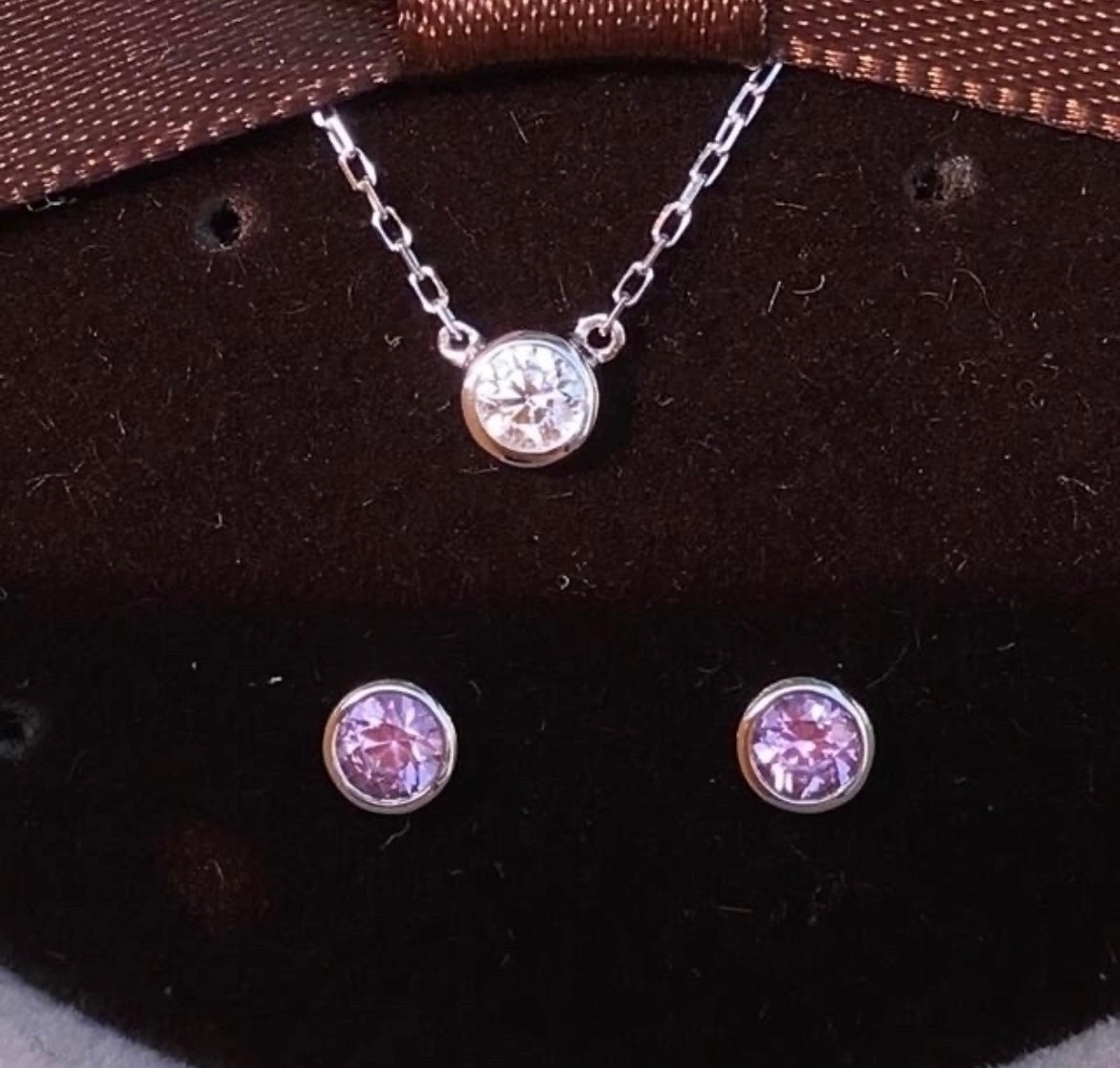 K18/Pt「0.08ct~0.1ctダイヤ ヌード」ネックレス｜【オレフィーチェ