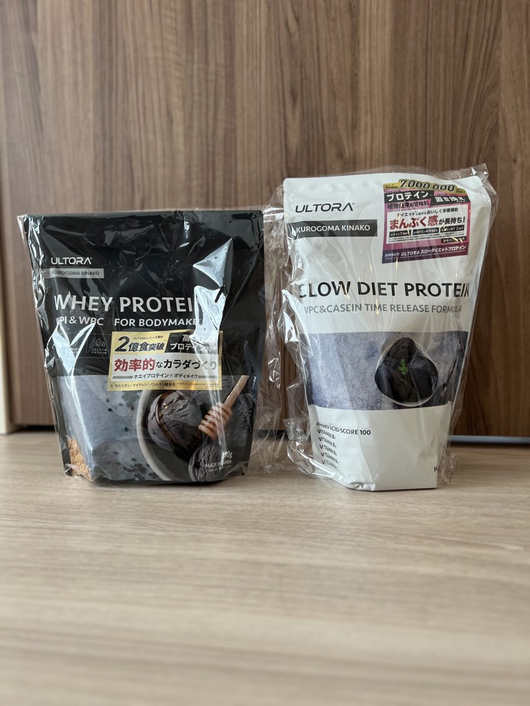 ULTORAウルトラ - スローダイエットプロテイン 黒ゴマきなこ風味