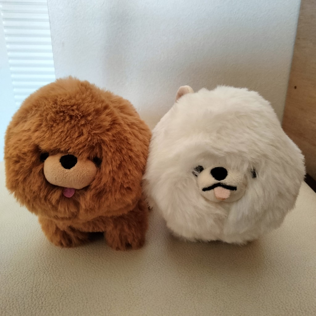 モフモフレンズ チン 犬 テノリマスコット ブルーブルーエ モフモフ