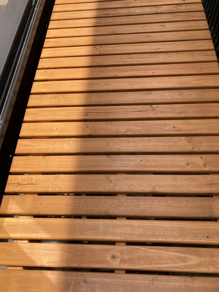 木製縁台（アクリル樹脂塗装済み） 小 約幅1800X奥行580X高さ400mm