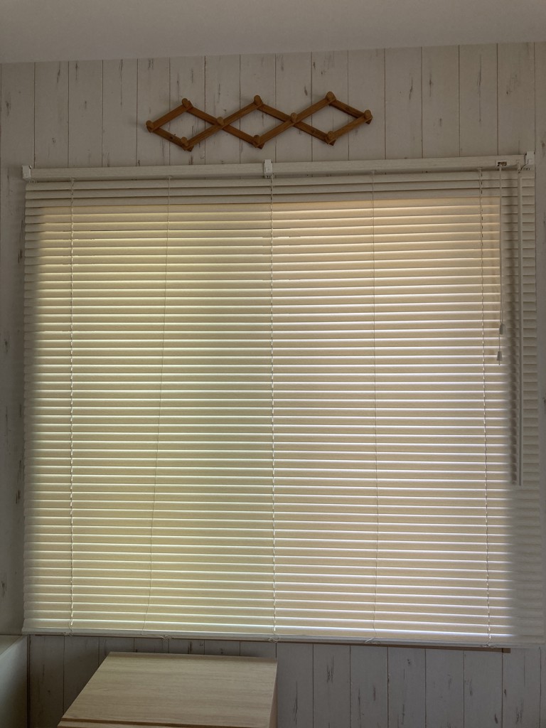 LIFELEX 木目調デザインブラインド 約 幅60×高さ138cm ウッド