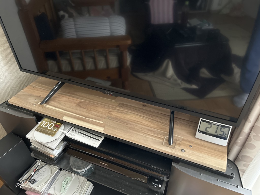 LIFELEX アカシア集成材 無塗装品 910×200×15mm(910×200