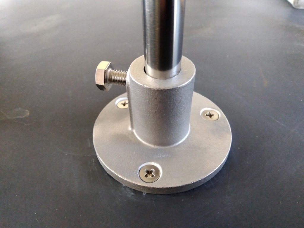 モリオン丸玉　553g 74mm 台座付き Highway Peg Mount 1-1/4 Tubing 1-1/8 Offset – Joker Machine