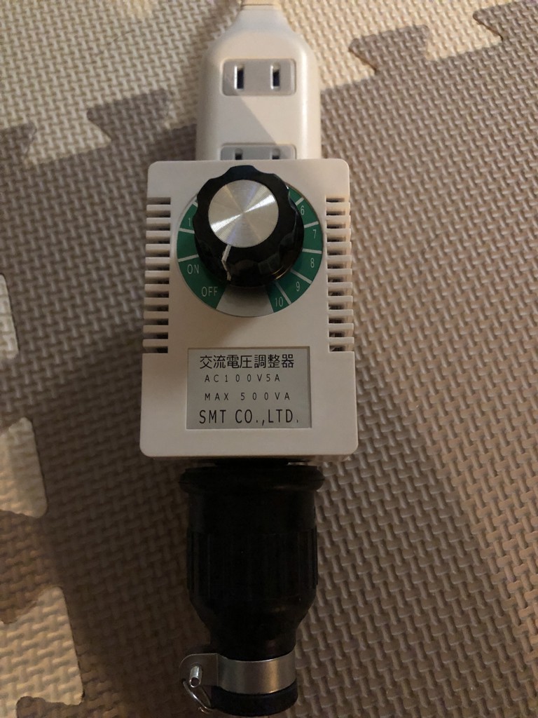 1-2242-01 交流電圧調整器 98V-5A V-105 【AXEL】 アズワン