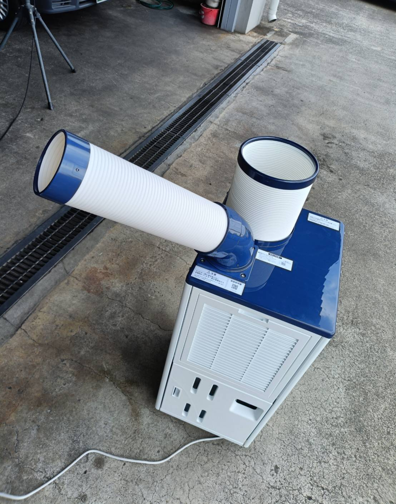 ハイアール 床置型 スポットエアコン スポットクーラー 工事不要 排気