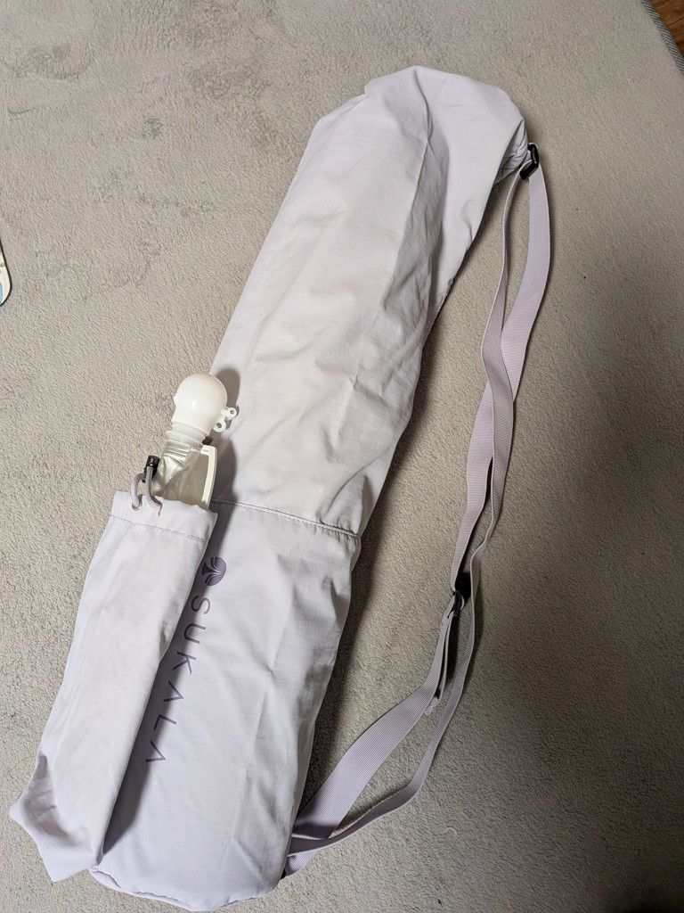 SUKALA】Yogi Mat Bag(キャメル・ラベンダー・チャコールグレー): ヨガ