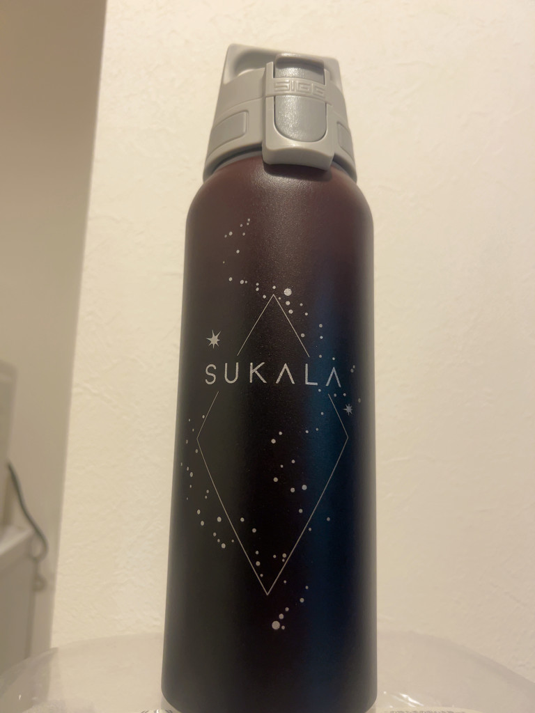 SUKLA 水筒 SUKALA】（SUKALA×SIGG）ワイドマウスボトル(ディープナイト