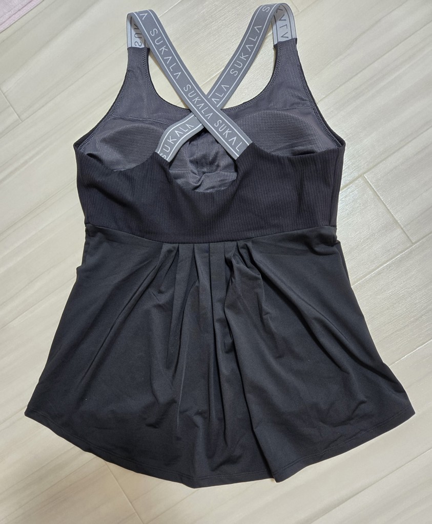 SUKALA】ベーシックバックフレアタンクトップ(S・M・L・LLサイズ