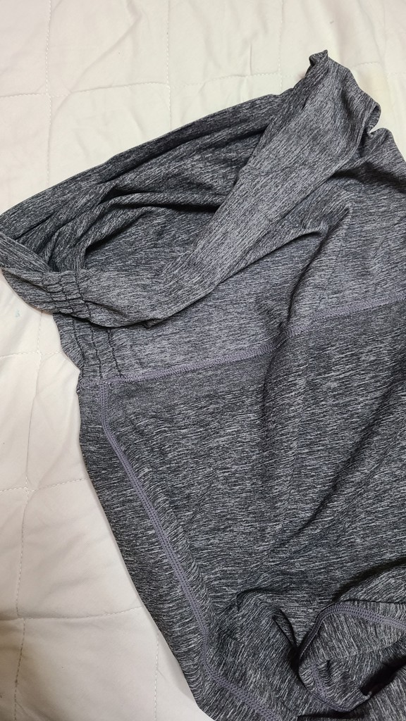 SUKALA】ルーシュドウエストフレアレギンス(S・M・Lサイズ メランジ