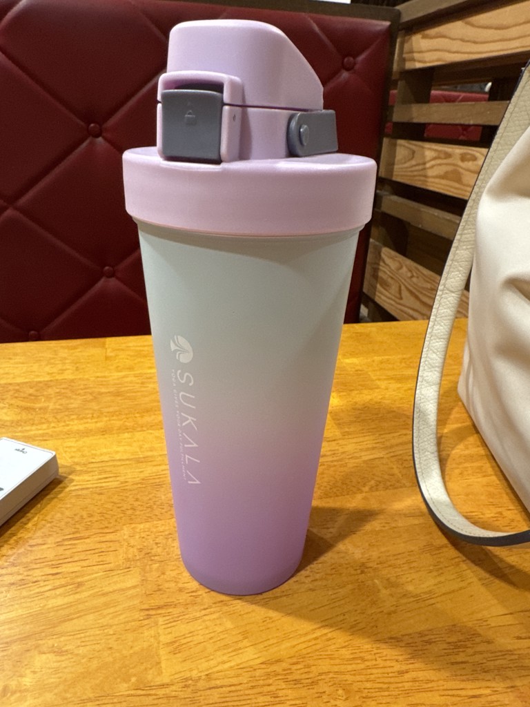 SUKALA】グラデーションシアーボトル(パープルグラデ): ヨガグッズLAVA