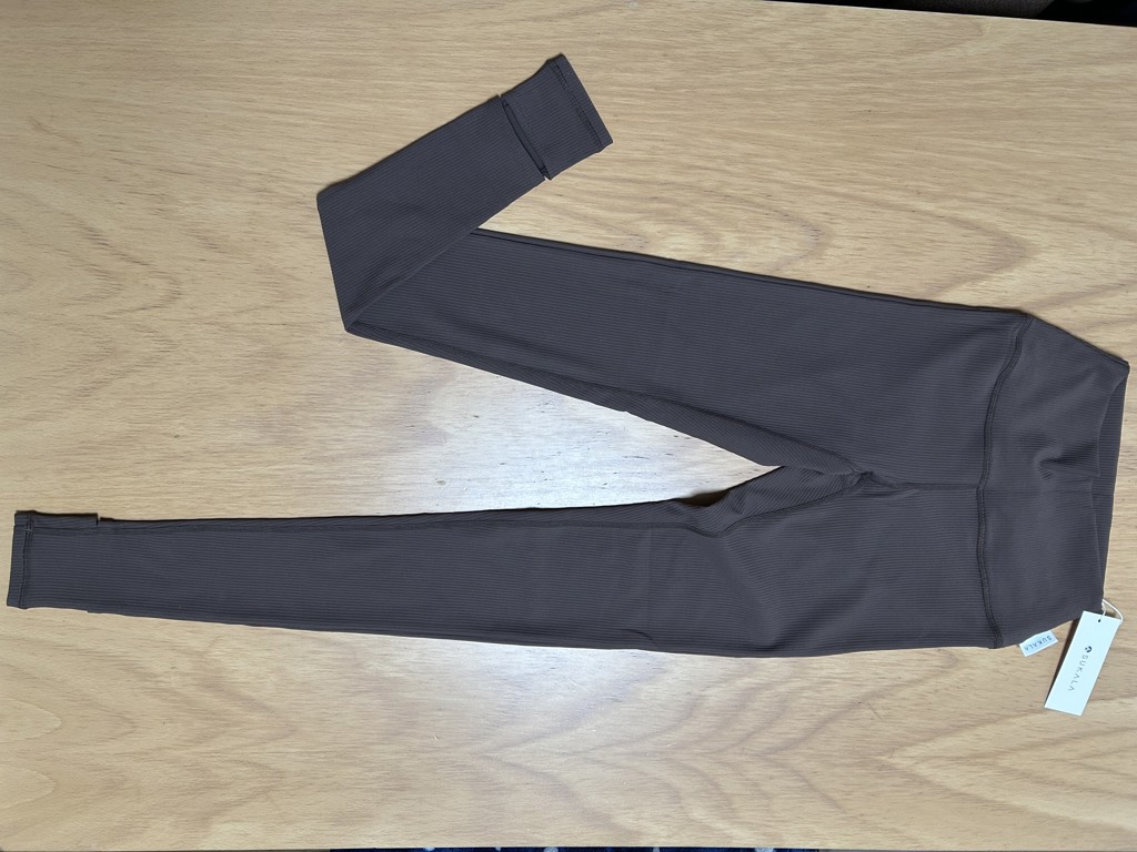 SUKALA】リブトレンカレギンス(XS・S・M・L・LLサイズ ネイビーブルー