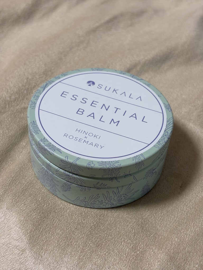 SUKALA】SUKALAエッセンシャルバーム(ヒノキ＆ローズマリー): 美容