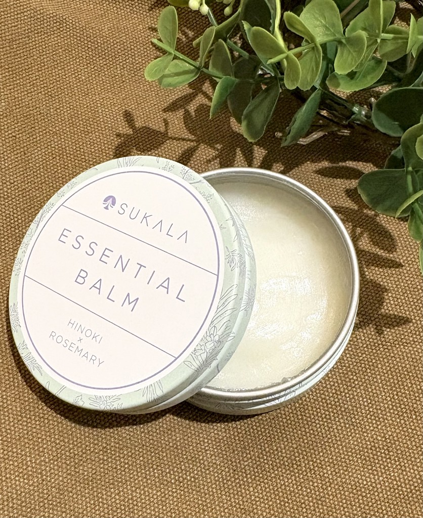SUKALA】SUKALAエッセンシャルバーム(ヒノキ＆ローズマリー): 美容