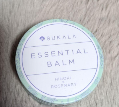 SUKALA】SUKALAエッセンシャルバーム(ヒノキ＆ローズマリー): 美容