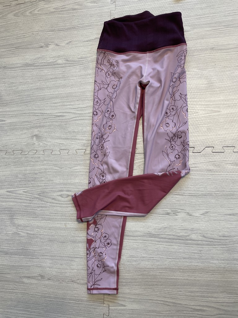 【新品未開封】SUKALAフルオブフラワーパネルレギンスSサイズ ローズコッパー SUKALA】フルオブフラワーパネルレギンス(XS・S・Mサイズ ブルー