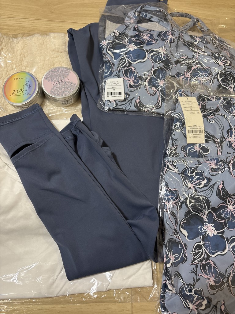 2026福袋】SUKALA ラインフラワー/サックスブルー(S・M・Lサイズ