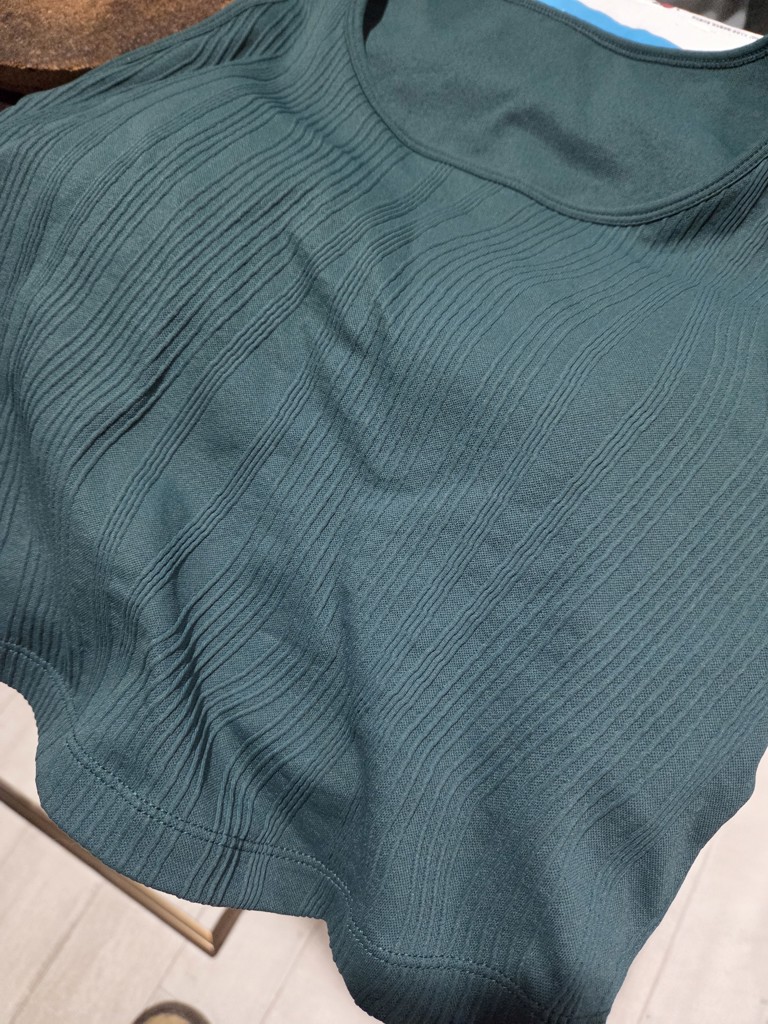 SUKALA】ウエーブリブアクティブタンクトップ(XS・S・M・Lサイズ