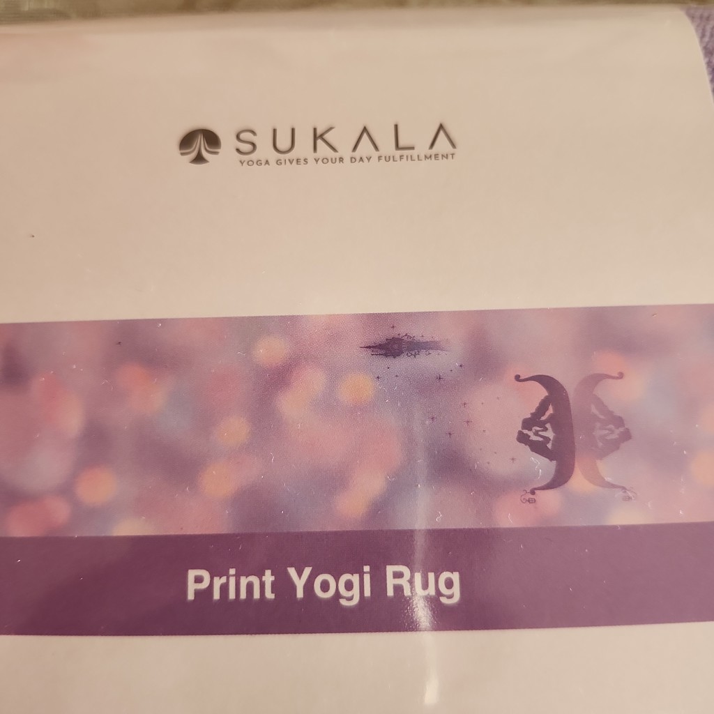 【新品未使用】SUKALAプリントヨギラグラプンツェル SUKALA】プリントヨギラグ(ラプンツェル): ヨガグッズLAVA公式