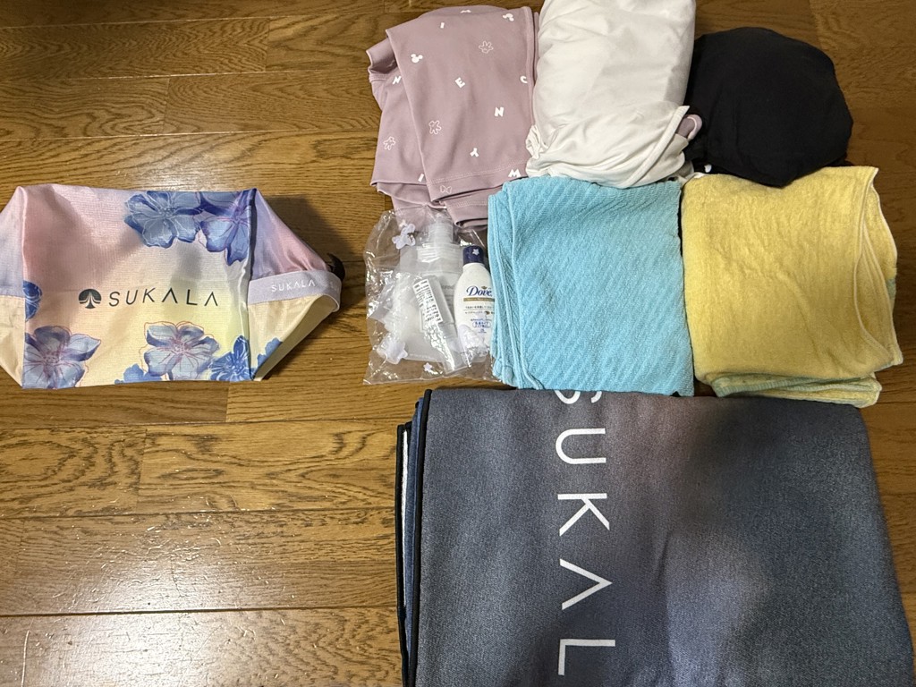 SUKALA プチフレール　花柄ヨガウェア　3点セット　Lサイズ　LAVA SUKALA】プチフルールレギンス(S): ヨガウェアLAVA公式