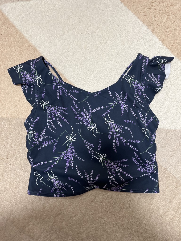 新品未使用　【SUKALA】スプリングフラワーグレースブラトップ(L/ミモザ) SUKALA】スプリングフラワーグレースカシュクールトップス(S・M・L