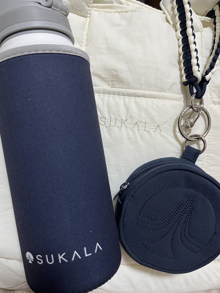 SUKALA】リバーシブルボトルカバー(ネイビー): ヨガグッズLAVA公式