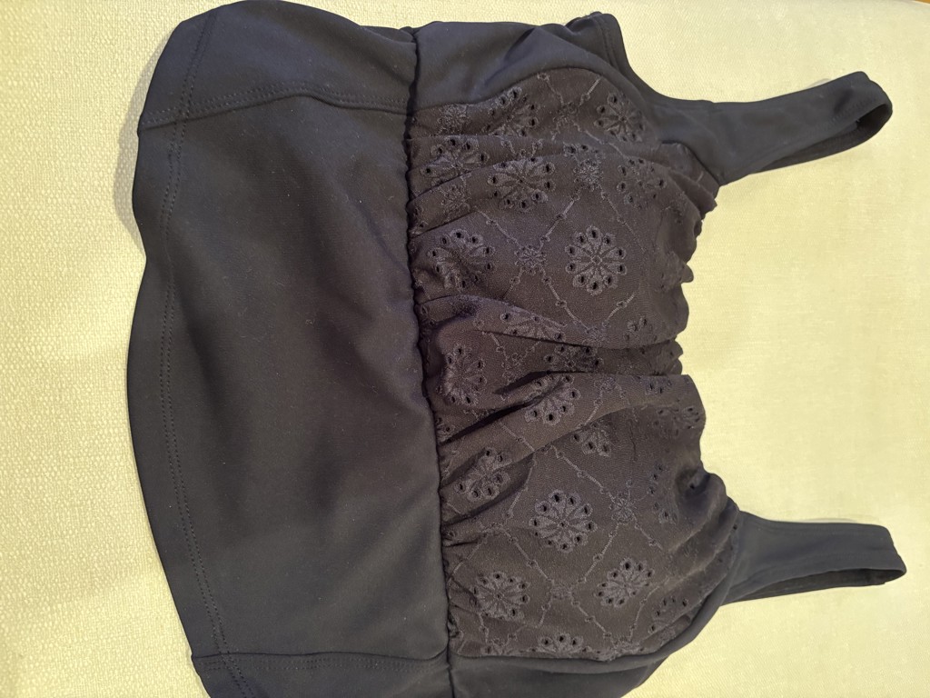 SUKALA】フラワーレースブラトップ(XS・Sサイズ ブラック・ブラウン