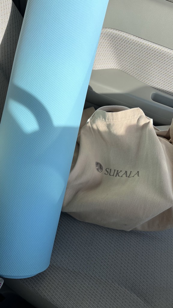 SUKALA】リバーシブルヨガマット6mm(ローズ・レモンライム・アクア