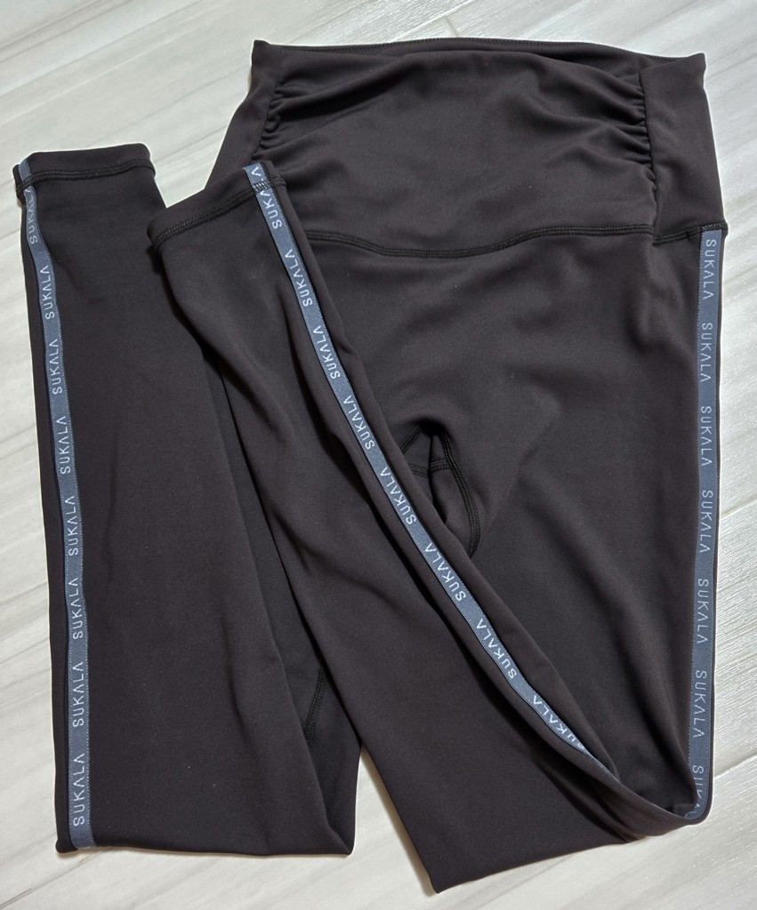 SUKALA】サイドロゴギャザーレギンス(XS・S・M・L・LLサイズ マゼンタ