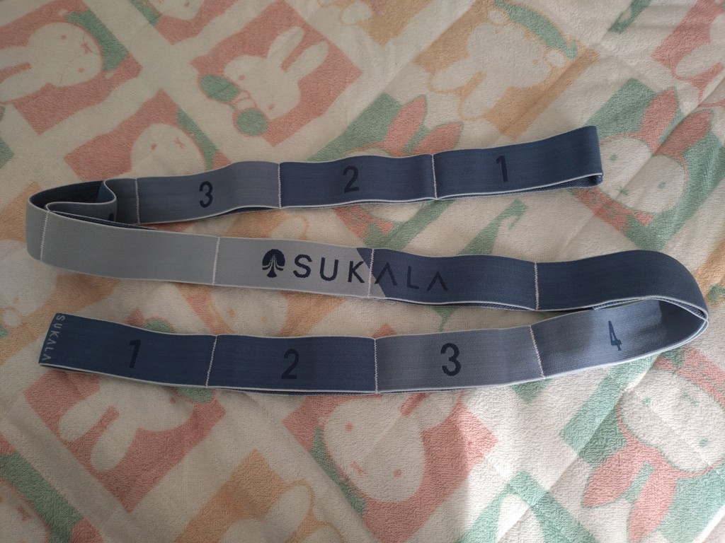 SUKALA】マルチストレッチバンド(ピンク・ブルー・パープル): ヨガ