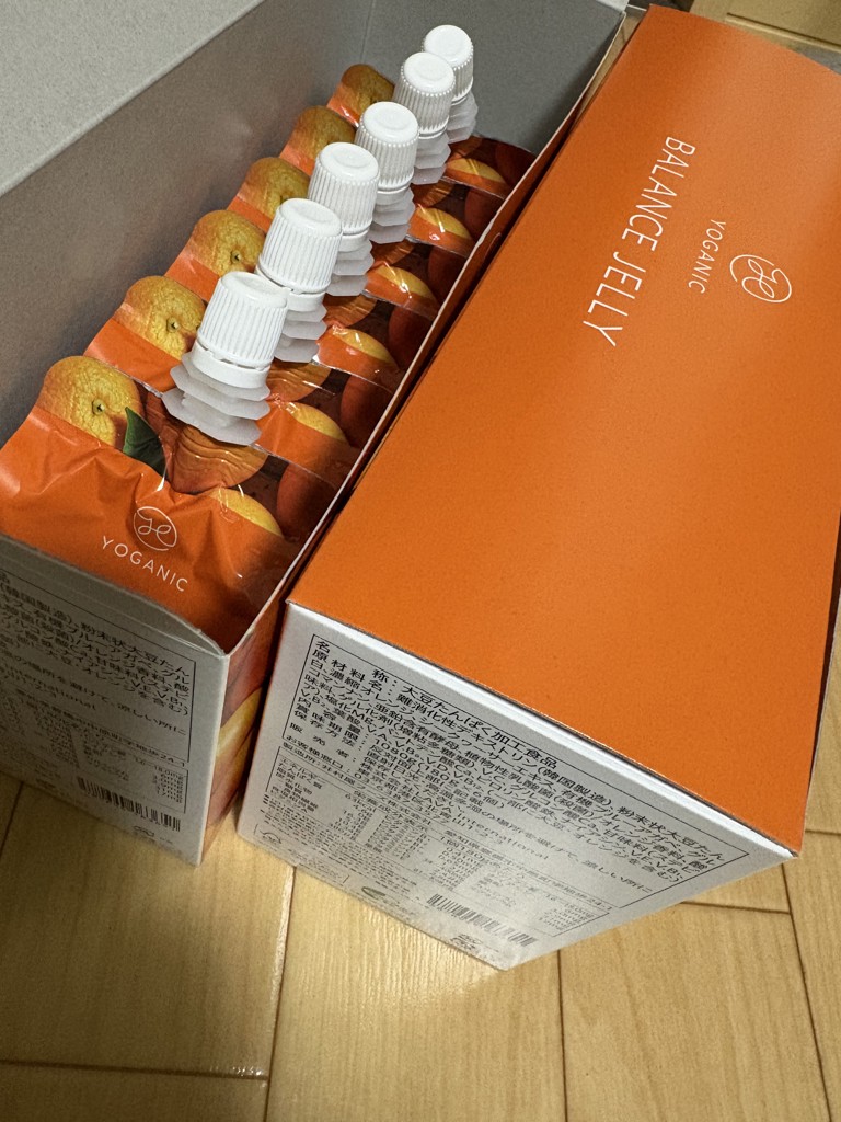 Yoganic Life バランスゼリー オレンジ［2箱（12個）］: 美容・健康