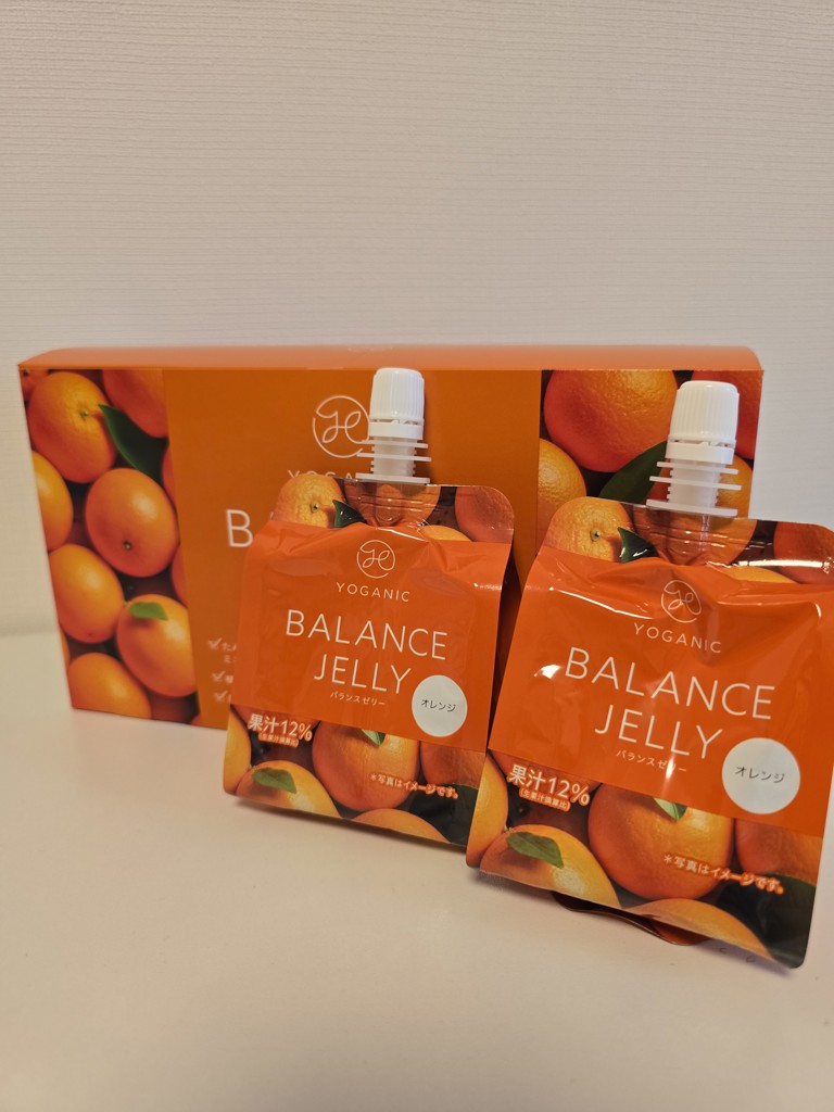 Yoganic Life バランスゼリー オレンジ［2箱（12個）］: 美容・健康