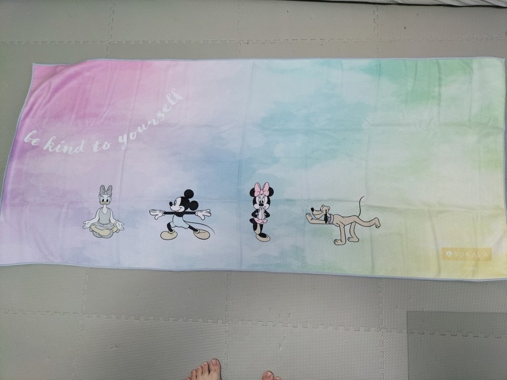 SUKALA】プリントヨギラグ(ディズニーヨガポーズ): ヨガグッズLAVA公式