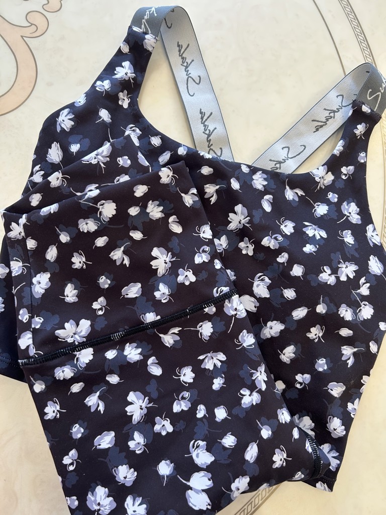 SUKALA】フラワープリントレギンス(XS・S・M・L・LLサイズ ダスティ