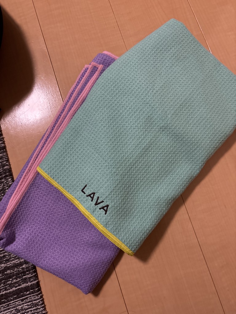 LAVA RUG 2枚セット（ミントグリーン＆ラベンダー）(ミントグリーン