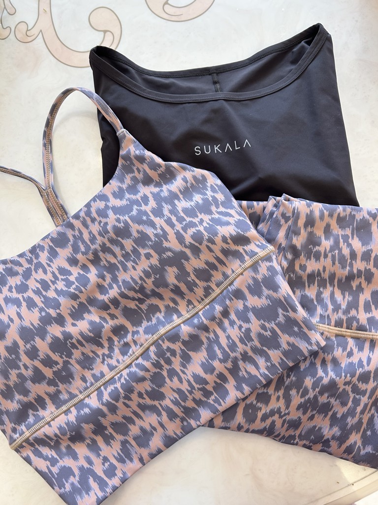 SUKALA】レオパードプリントベーシックレギンス(XS・S・M・L・LLサイズ