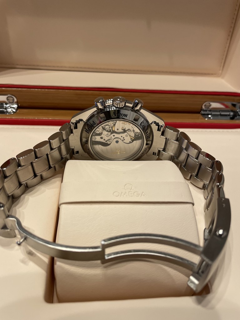 オメガ スピードマスター デイト 3513.50 ブラック メンズ 時計 【中古