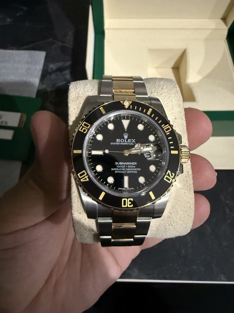 ロレックス サブマリーナ デイト 116613LN ブラック メンズ 時計