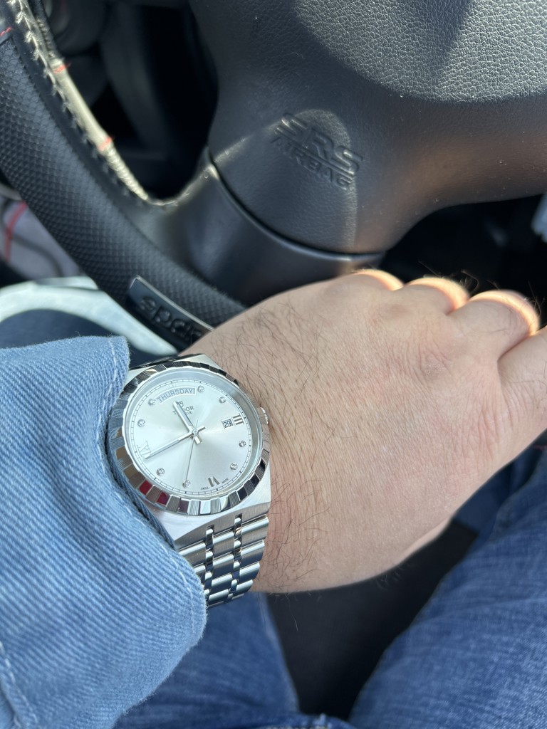 中古 チューダー / チュードル TUDOR 28600 ブラック メンズ 腕時計 チューダー / チュードル ロイヤル 28600 ブラック メンズ 時計 【中古