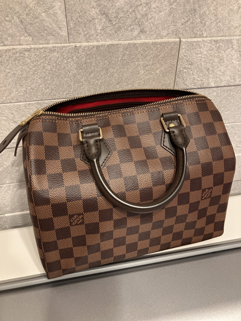 ルイ ヴィトン ダミエ スピーディ 30 ブラウン N41364 ダミエ