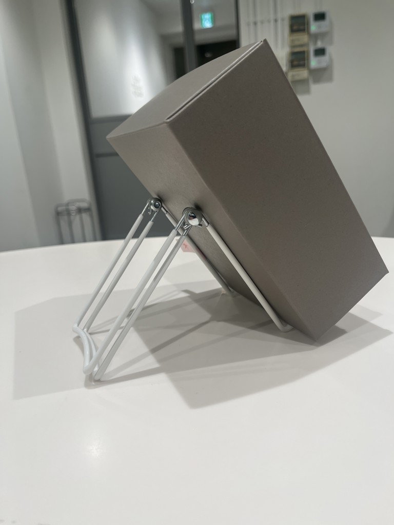 3個】可動式ワイヤーギフトスタンド(小 白): 陳列・ディスプレイ用品
