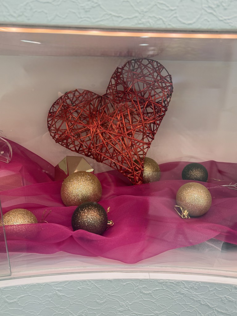 ビッグフィルハートオブジェ 高さ32cm