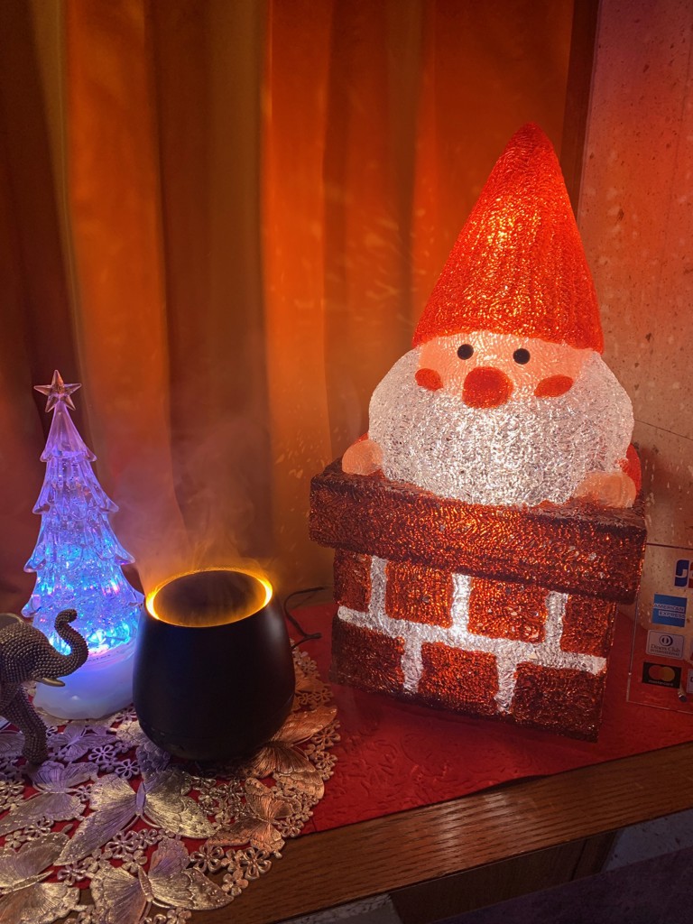 LEDモチーフライト【サンタの森】チムニー 高さ45cm