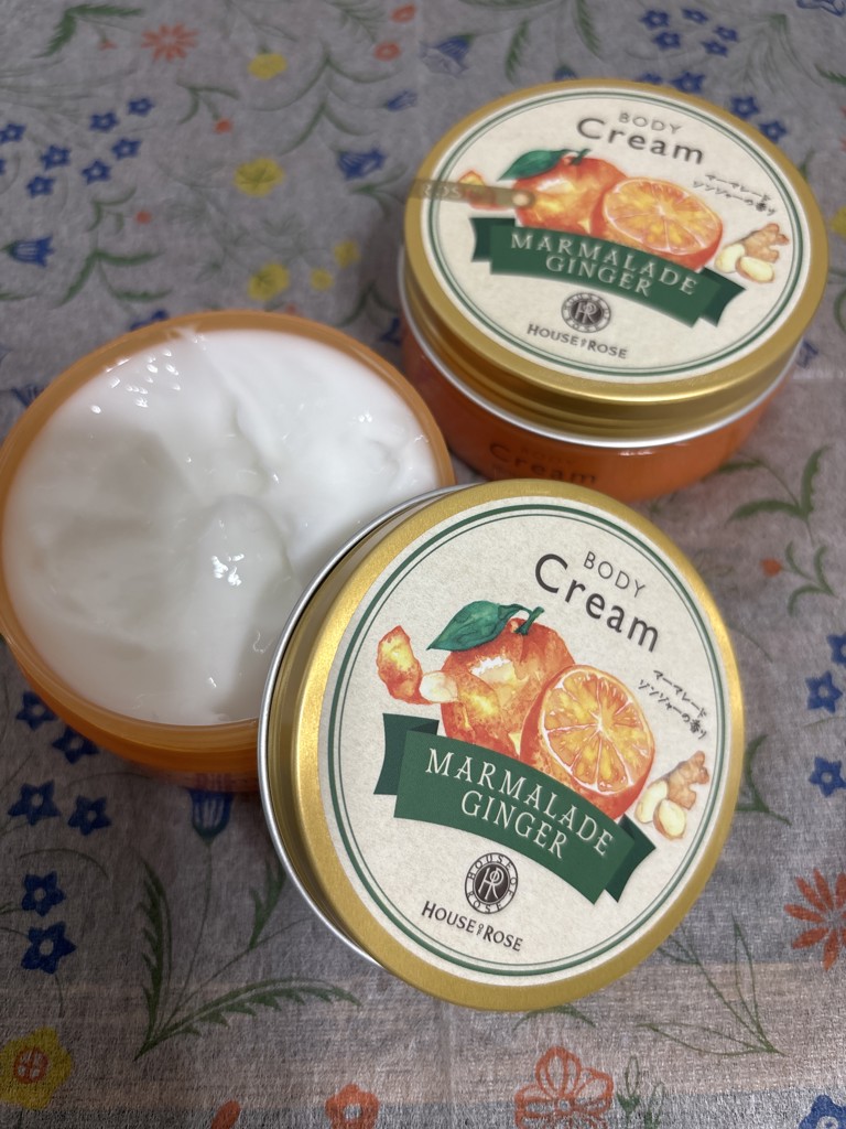 ボディクリーム MM n (マーマレードジンジャーの香り) 120g