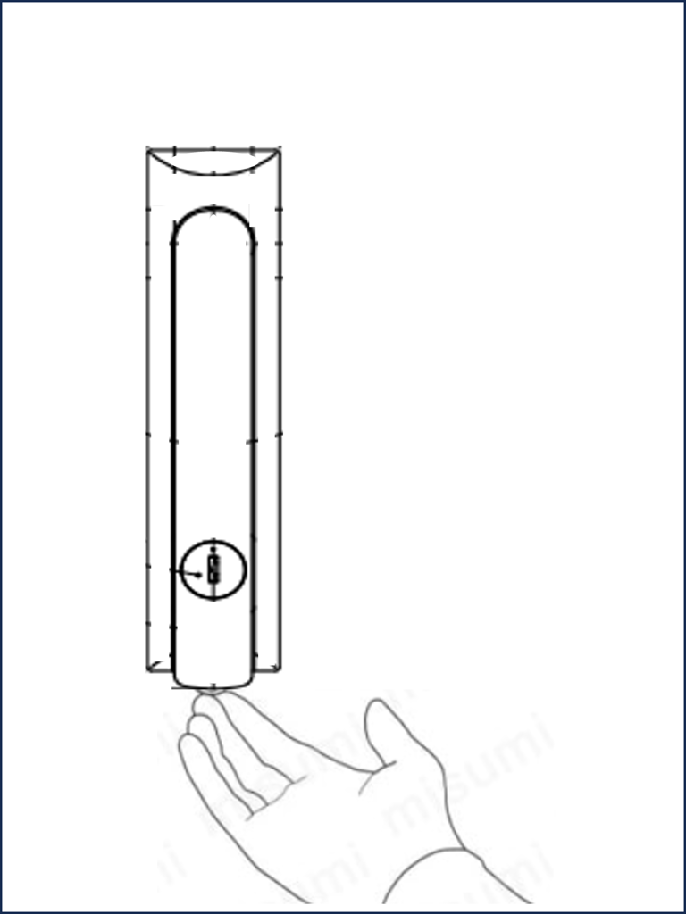 栃木屋EC_フラッシュレバーハンドル: 取手・ハンドル