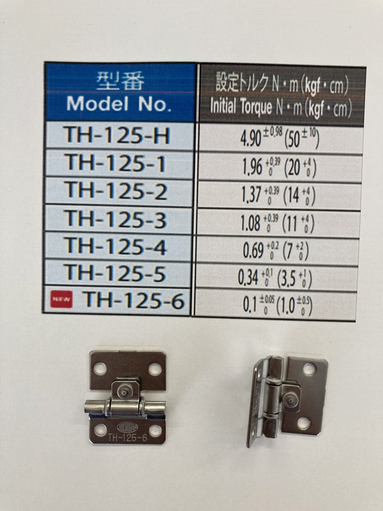 栃木屋EC_フリーストップヒンジ: ヒンジ