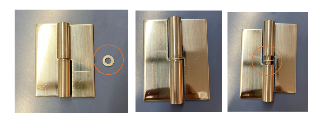 栃木屋EC_厚口抜差蝶番: ヒンジ