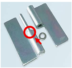 栃木屋EC_厚口抜差蝶番: ヒンジ