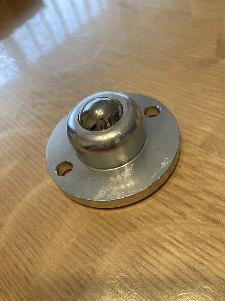 ボールキャスター 栃木屋 TM-304-160F (64-5096-99) 栃木屋 ボールキャスター 1個 TM-304-160F